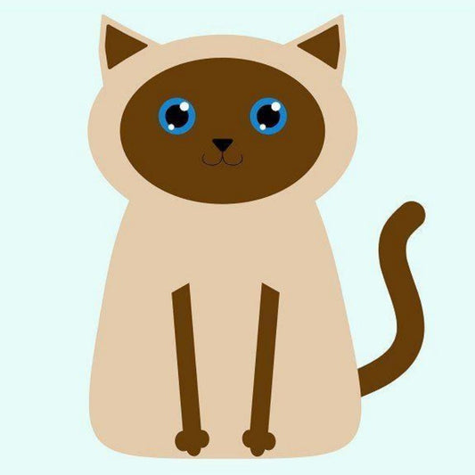 Siamese Cat | Diamond Painting