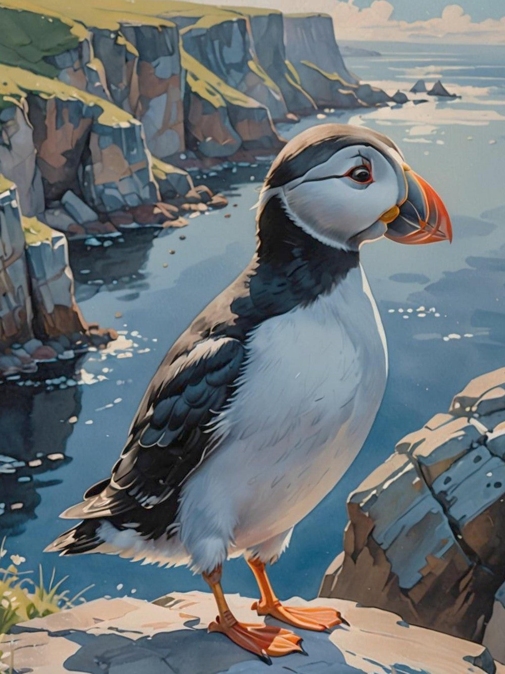 Puffin | Diamond Painting
