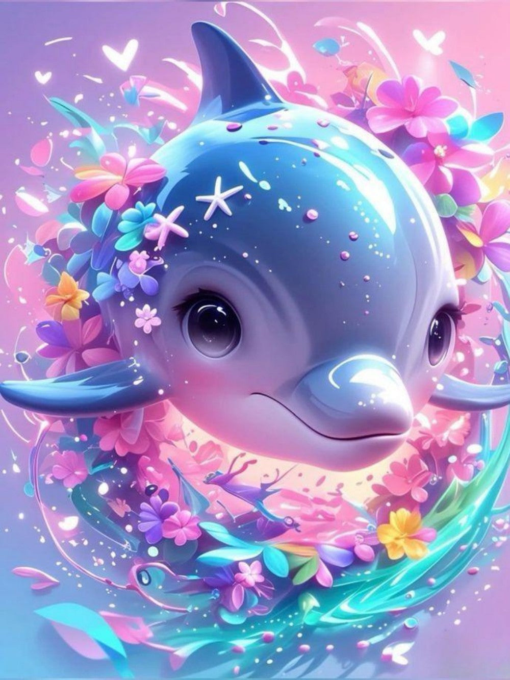Dolphin | Diamond Painting