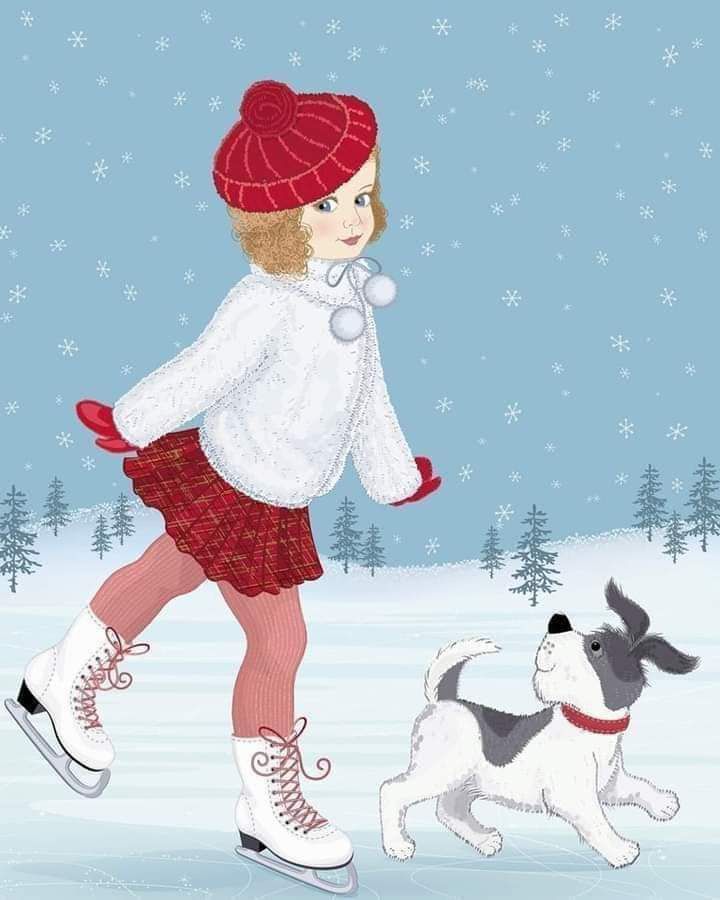 Ice Skates | Diamond Painting