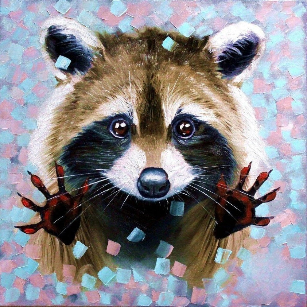 Raccoon | Diamond Painting