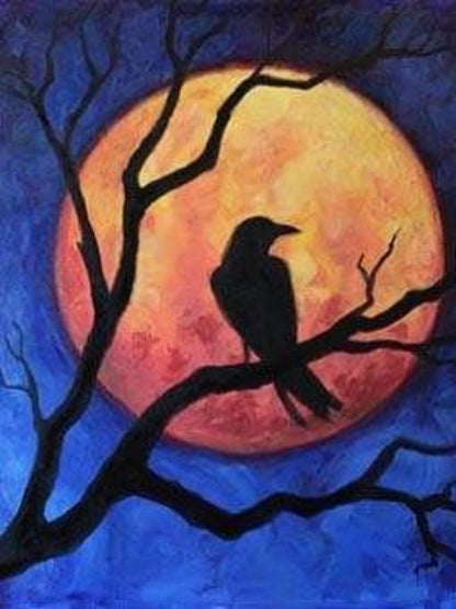 Crow | Diamond Painting