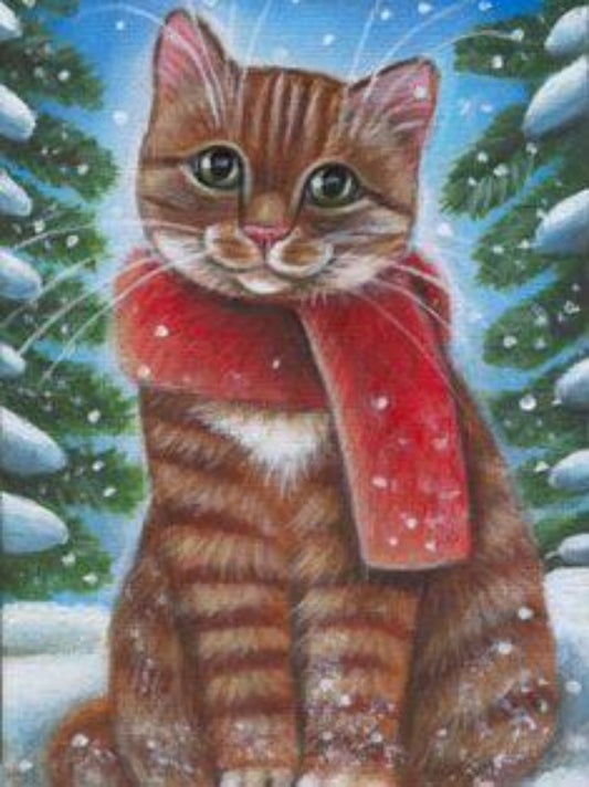 Tabby Cat | Diamond Painting