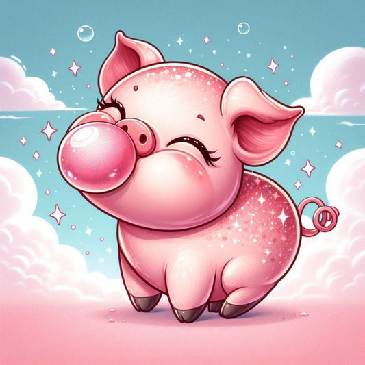 Pig | Diamond Painting