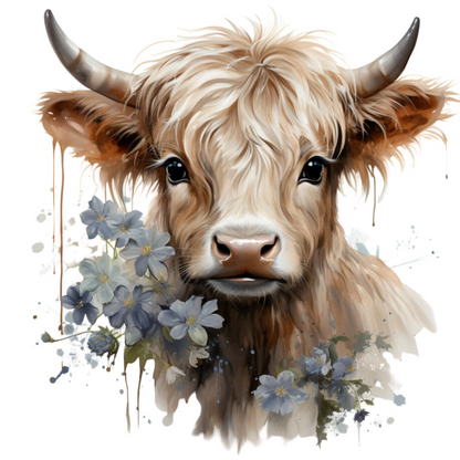 Highland Cow | Diamond Painting