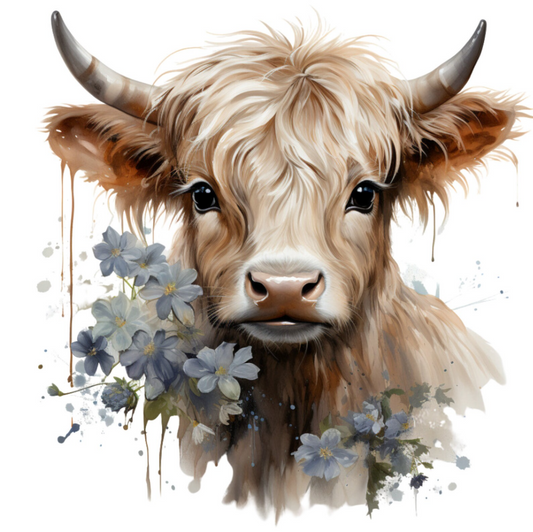 Highland Cow | Diamond Painting