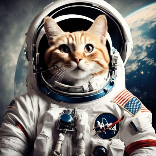 Cats in Space | Diamond Painting