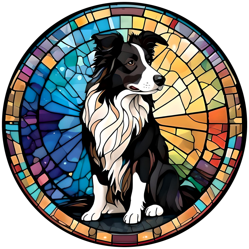Dog Border Collie | Diamond Painting