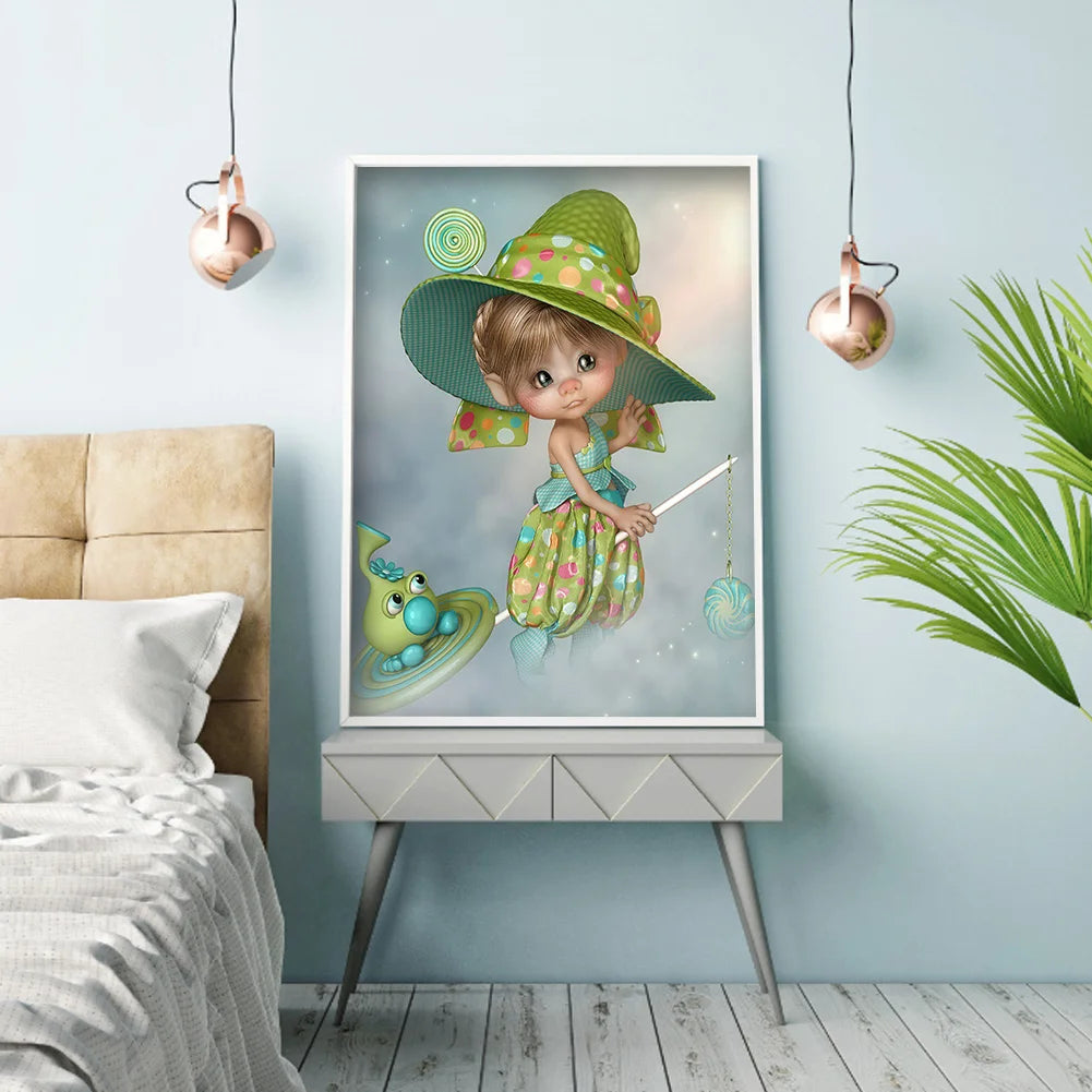 Beautiful Girl | Diamond Painting