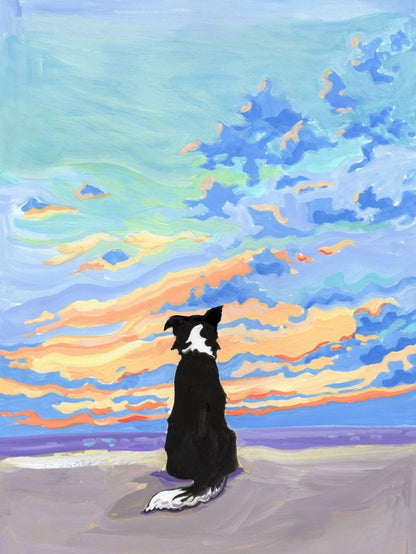 Dog Border Collie | Diamond Painting