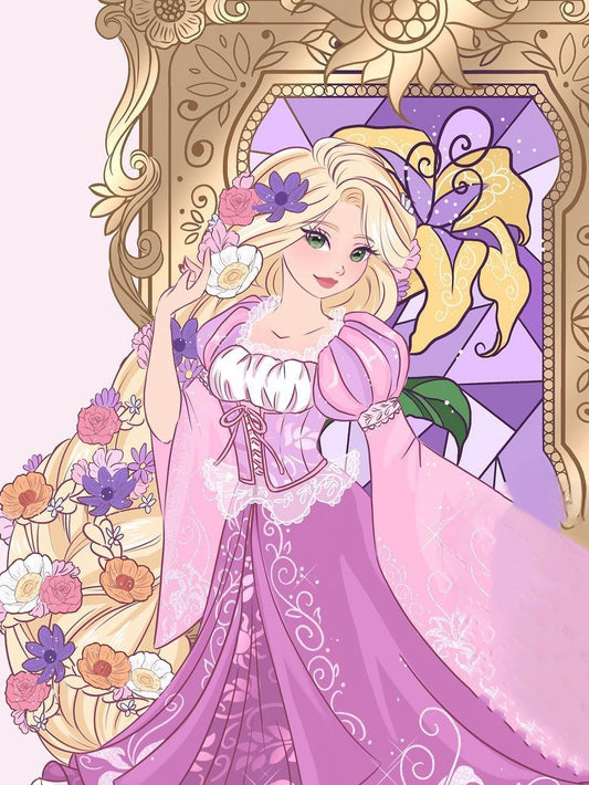 Cute Princess | Diamond Painting