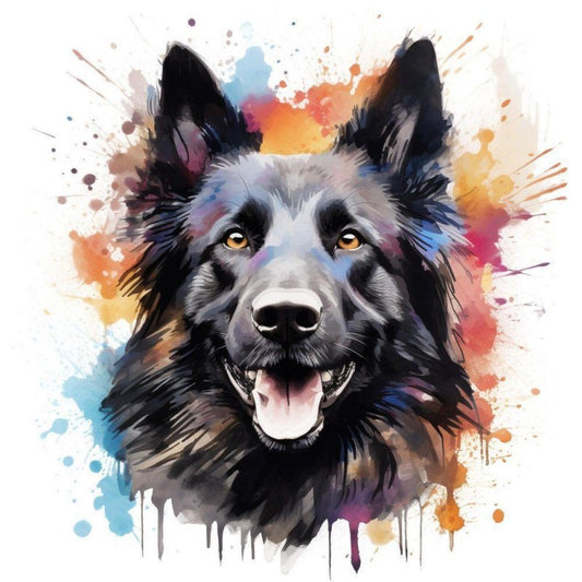 Dog German Shepherd | Diamond Painting