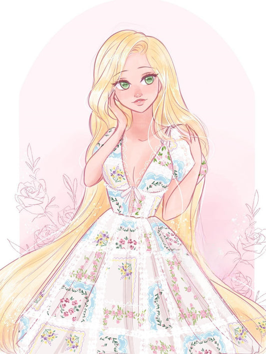 Cute Princess | Diamond Painting