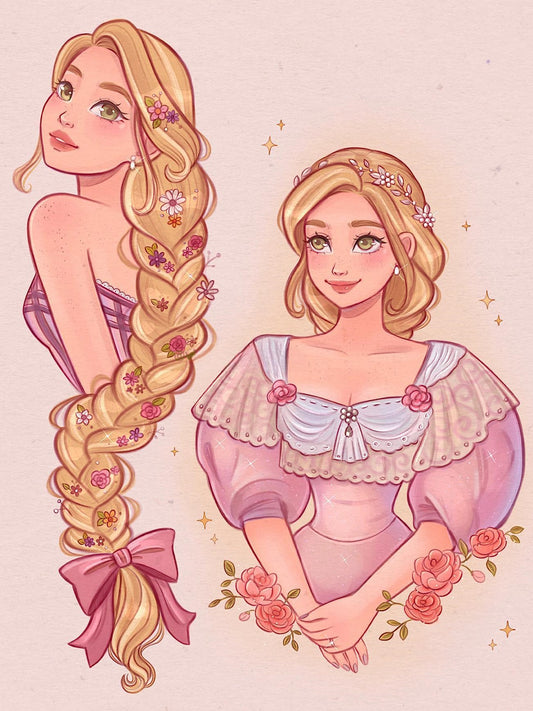 Cute Princess | Diamond Painting