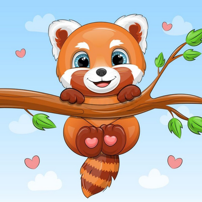 Red Panda | Diamond Painting