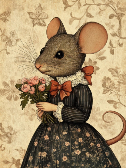 Mouse Rat | Diamond Painting