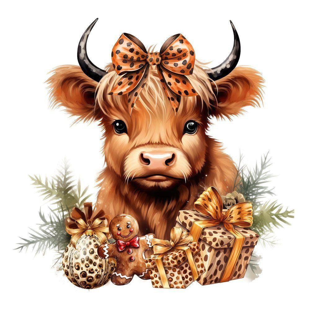 Highland Cow | Diamond Painting