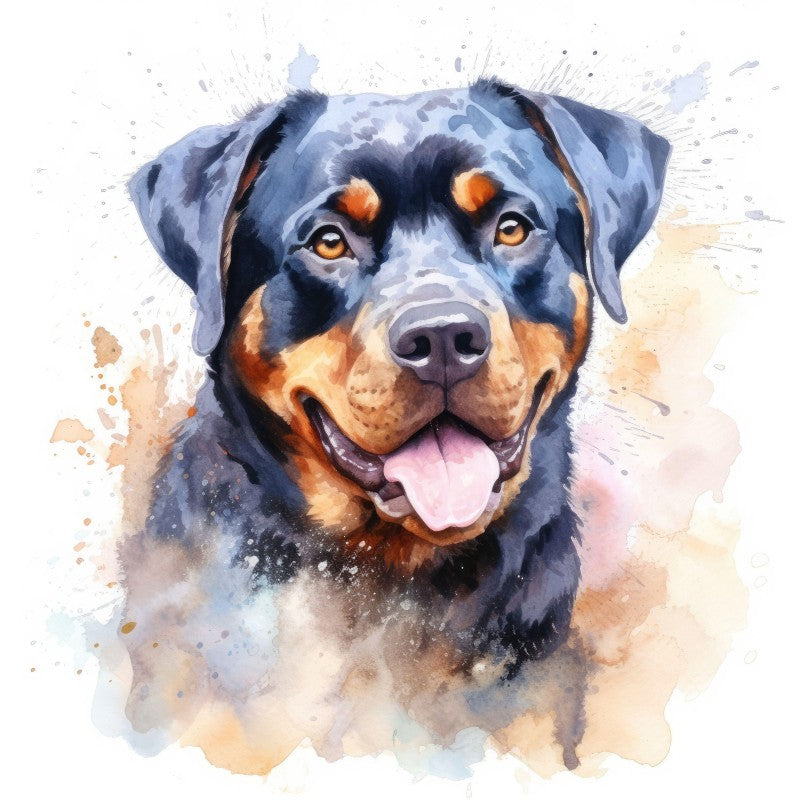 Rottweiler Dog | Diamond Painting