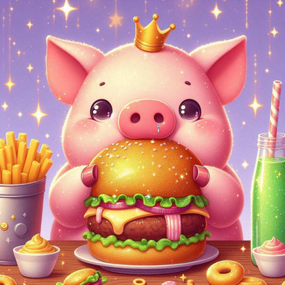 Pig | Diamond Painting