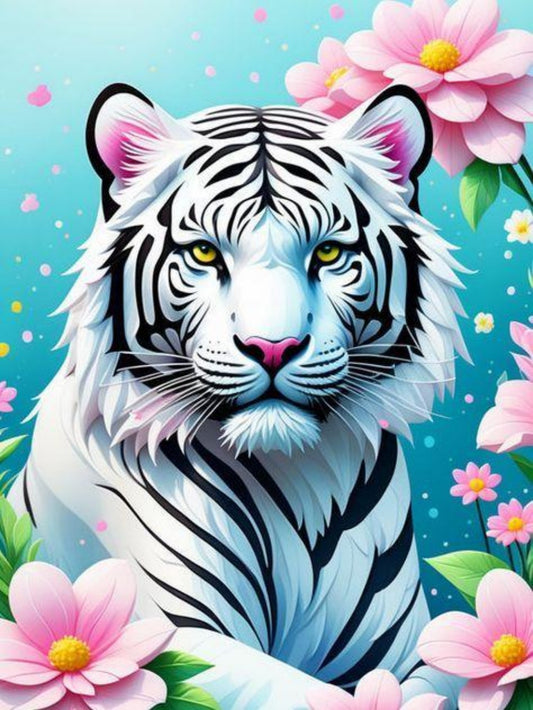 White Tiger | Diamond Painting