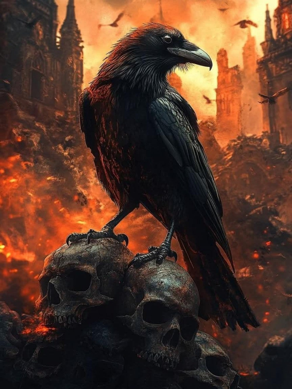 Crow | Diamond Painting
