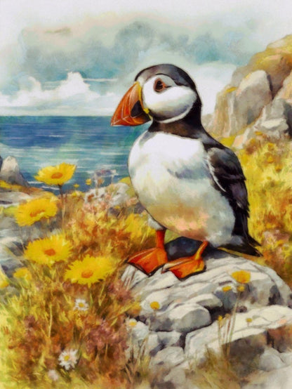 Puffin | Diamond Painting