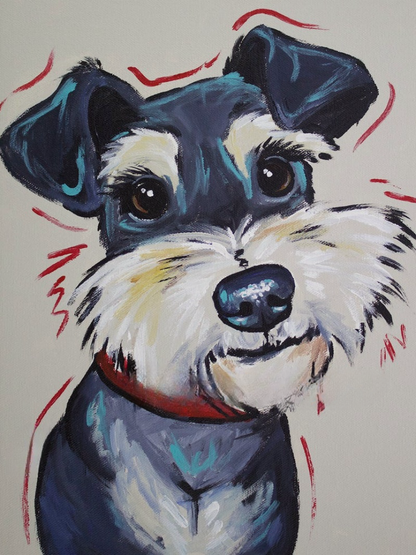 Dog Schnauzer | Diamond Painting