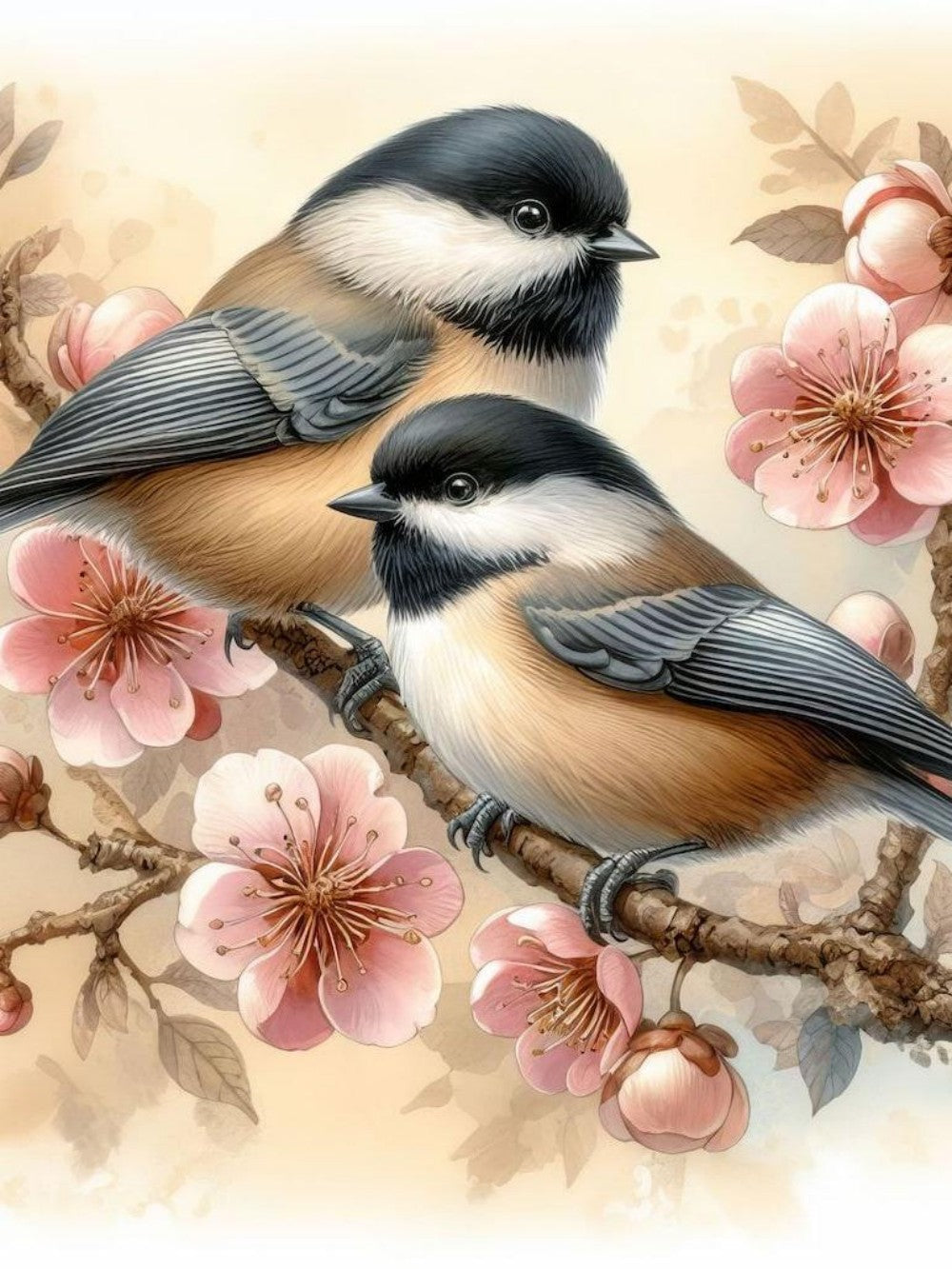 Chickadee | Diamond Painting