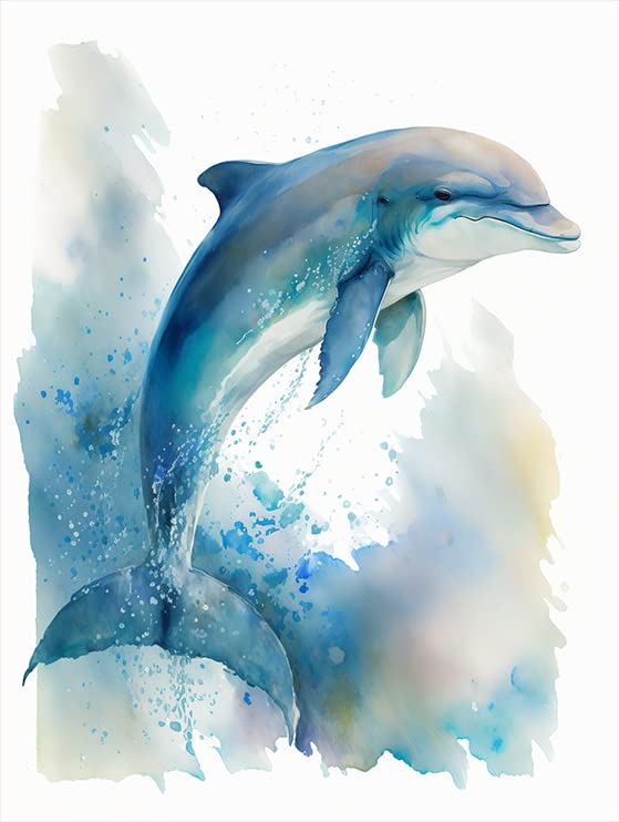 Dolphin | Cross Stitch Embroidery