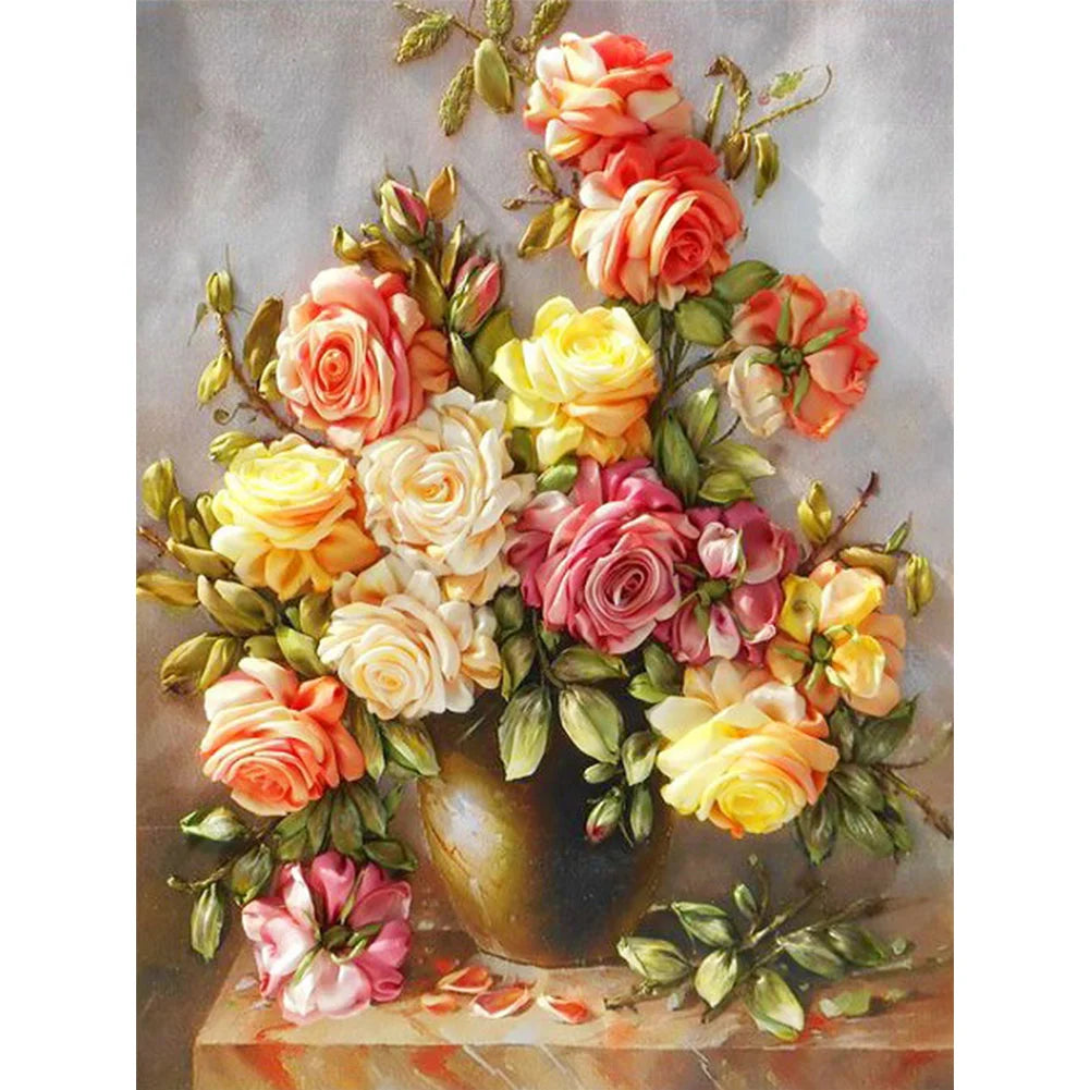 Beautiful Flower | Diamond Painting