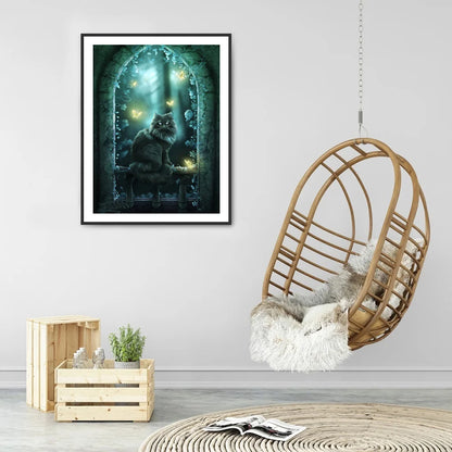 Midnight Cat | Diamond Painting