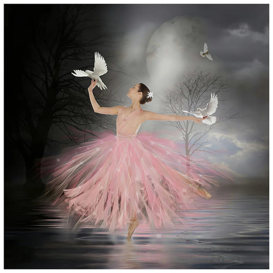 Ballerina Girl | Cross Stitch Embroidery