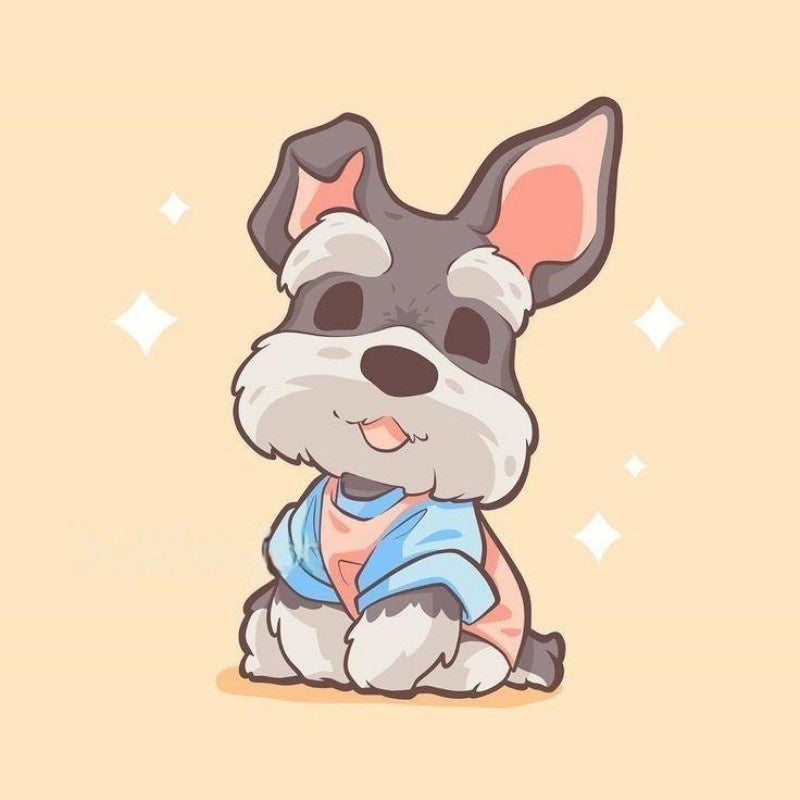 Dog Schnauzer | Diamond Painting