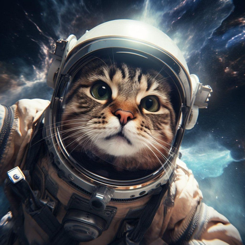 Cats in Space | Diamond Painting