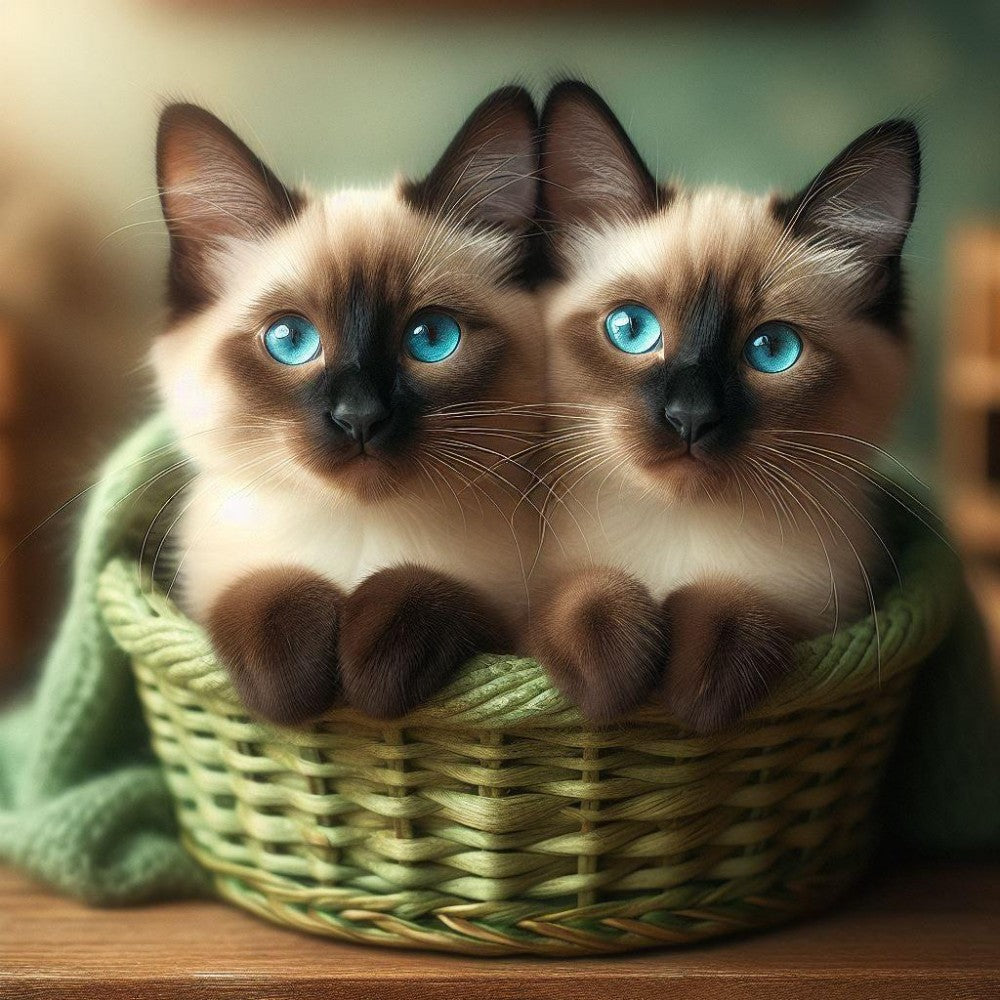 Siamese Cat | Diamond Painting