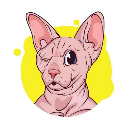 Sphynx Cat  | Diamond Painting