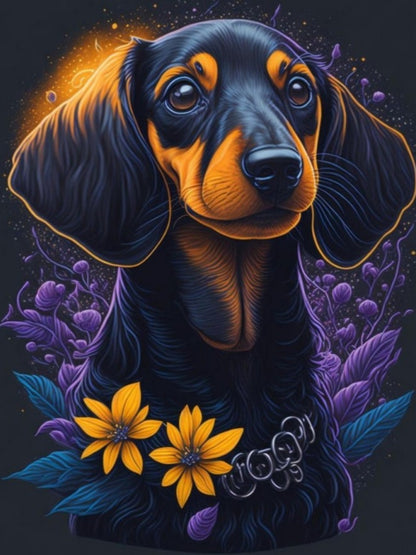 Dachshund Dog | Diamond Painting