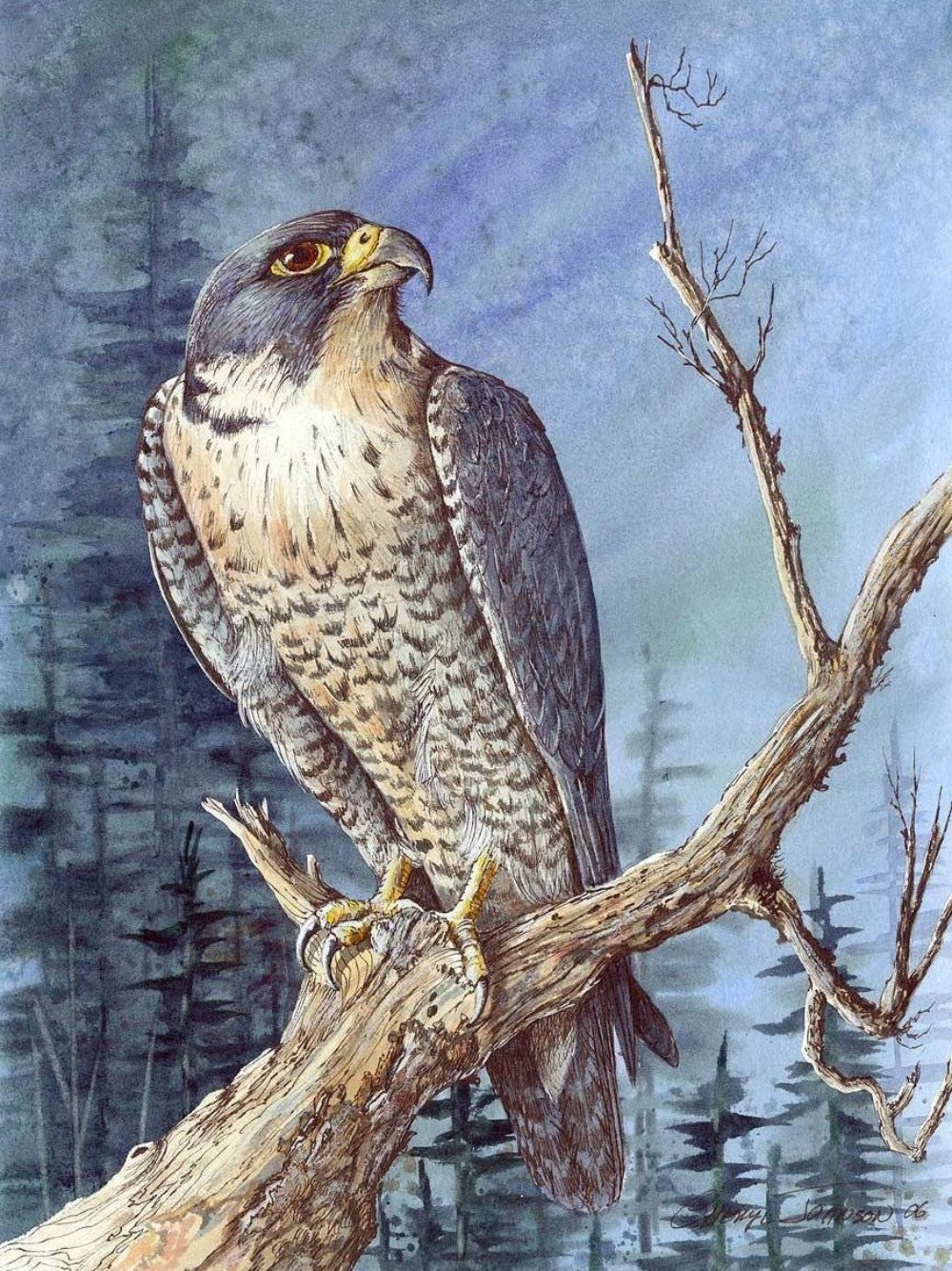 Falcon | Diamond Painting