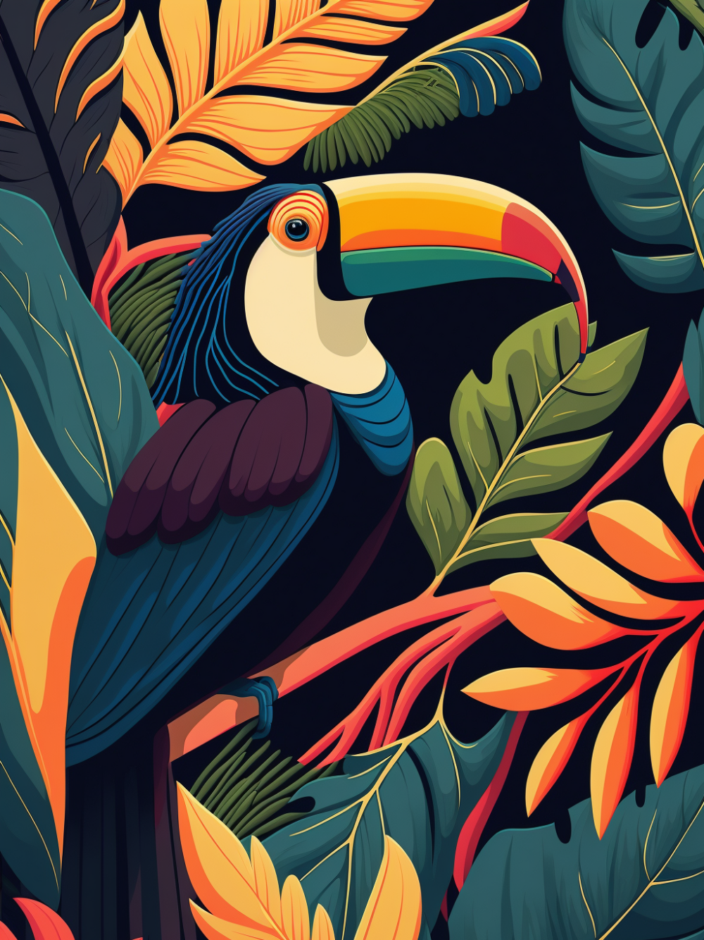 Toucan Bird | Diamond Painting