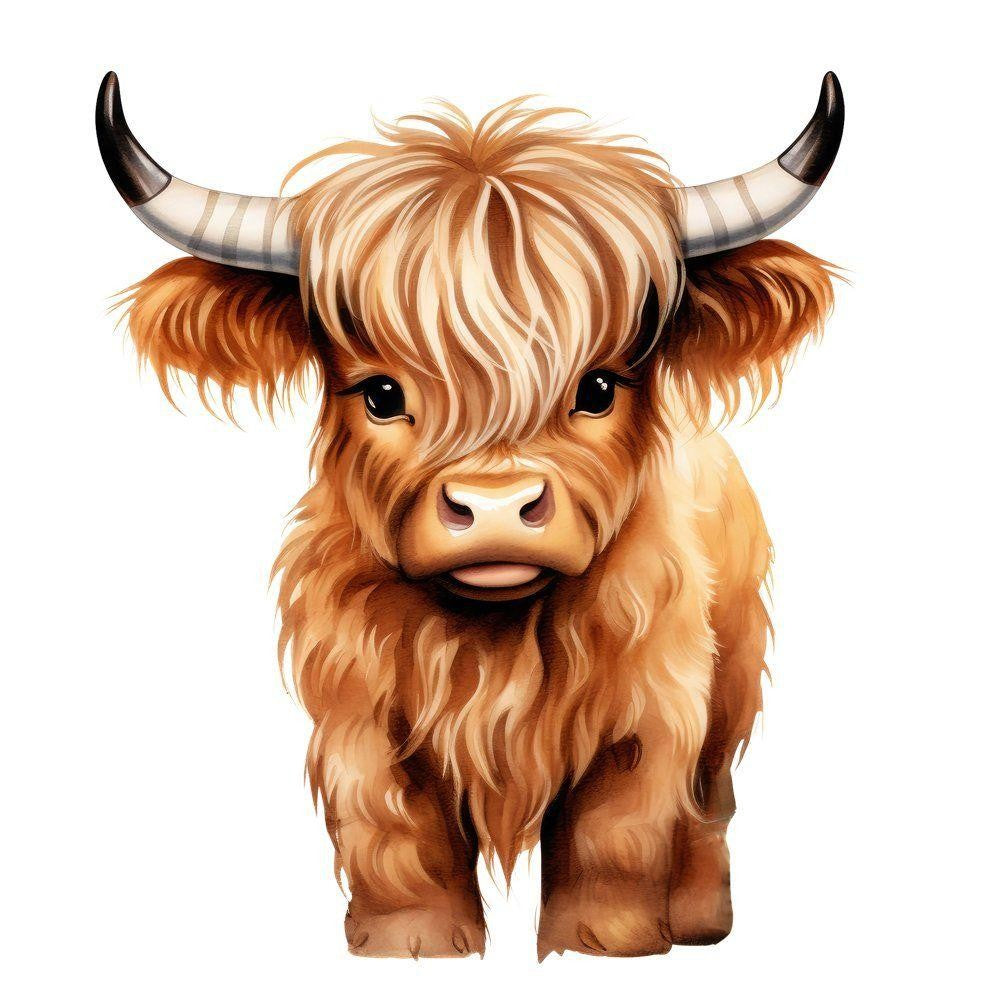 Highland Cow | Diamond Painting