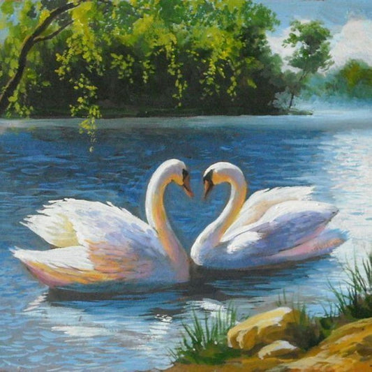 Swan | Diamond Painting