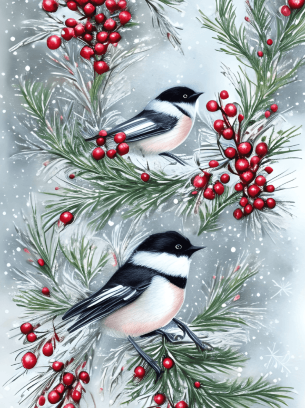 Chickadee | Diamond Painting