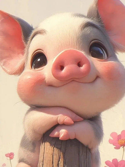 Pig | Diamond Painting