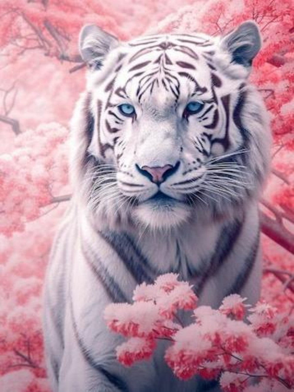 White Tiger | Diamond Painting