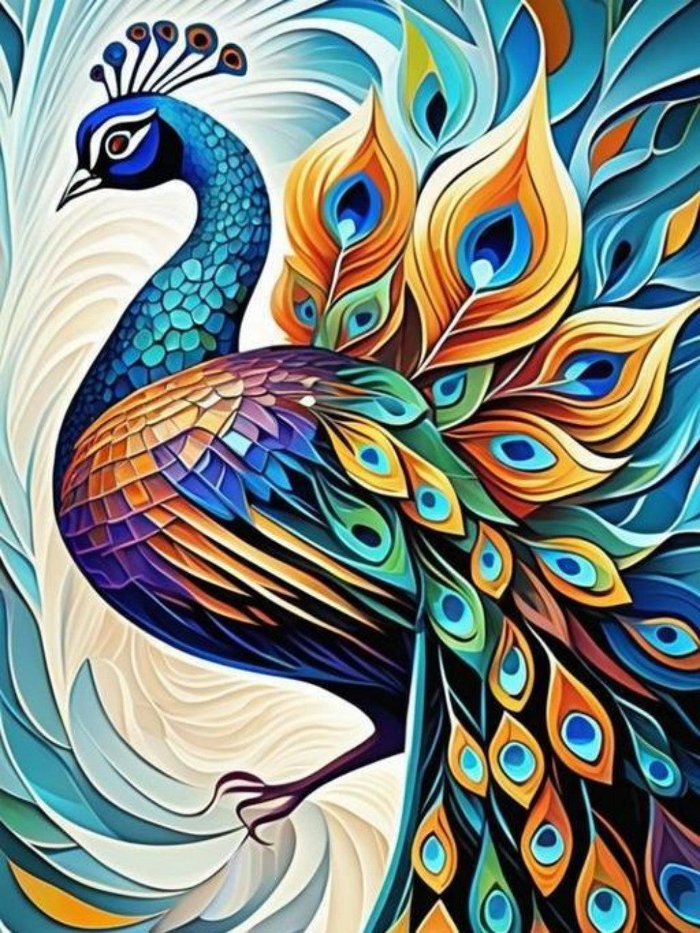 Peacock | Diamond Painting