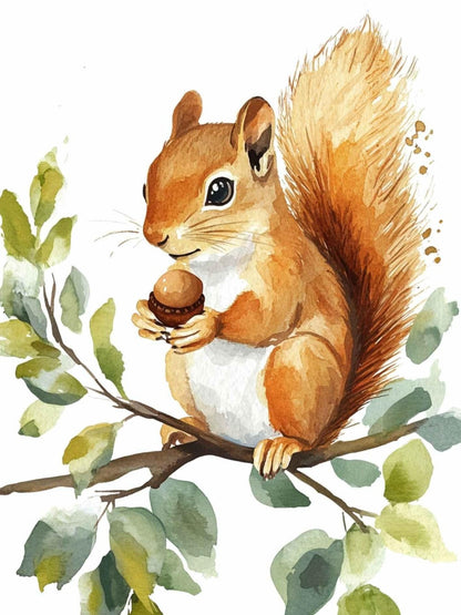 Squirrel | Diamond Painting