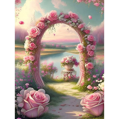 Arch Flower | Diamond Painting