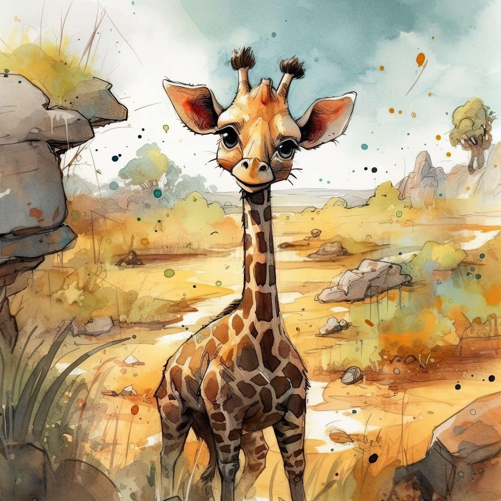 Giraffe | Diamond Painting