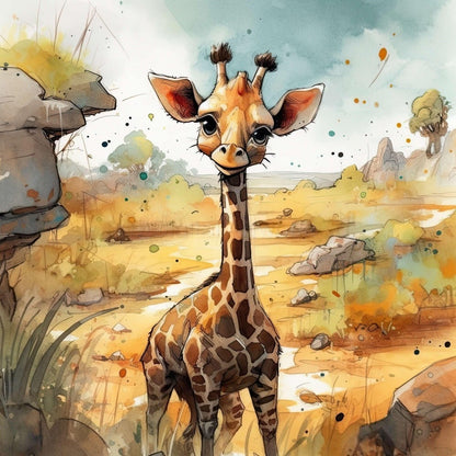 Giraffe | Diamond Painting