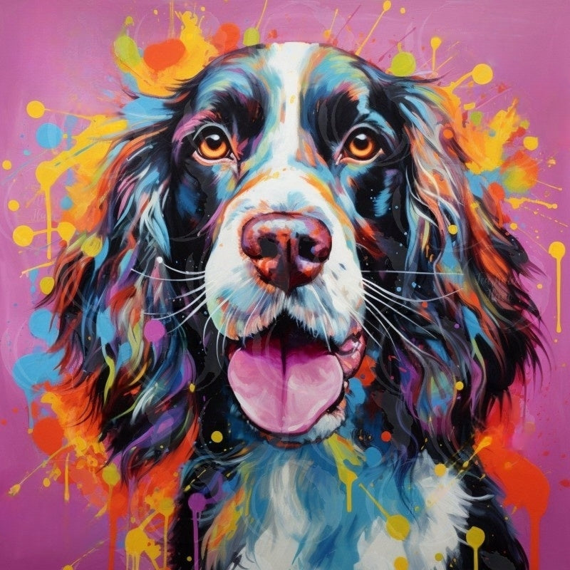 English Springer Spaniel Dog | Diamond Painting